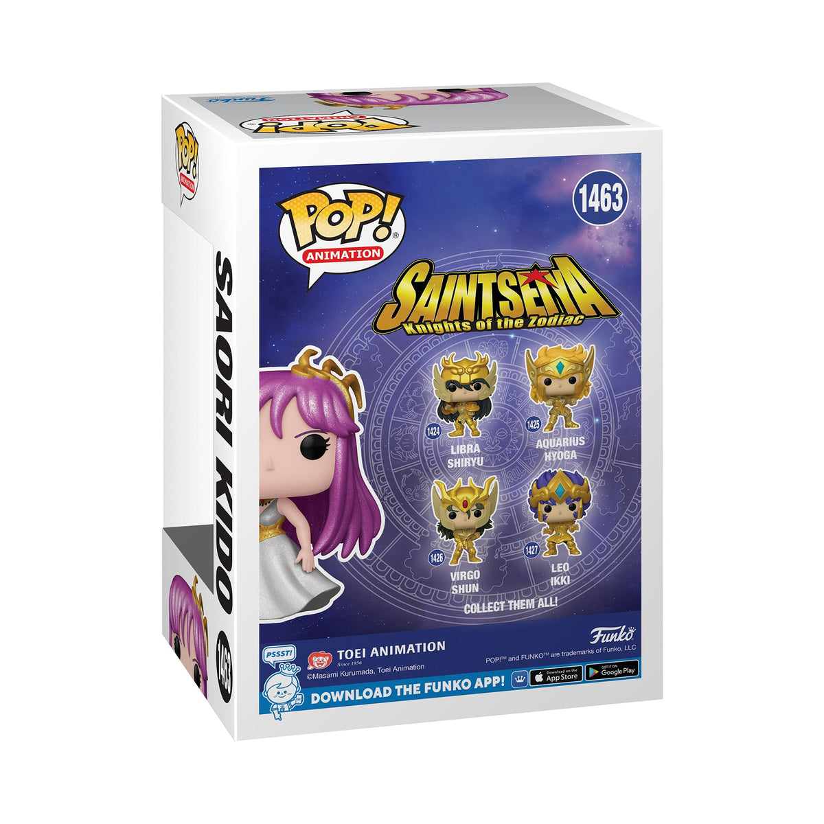 Funko Pop! Anime Saint Seiya Athena Saori Kido – Diamond Collection Glitter | AE Exclusive