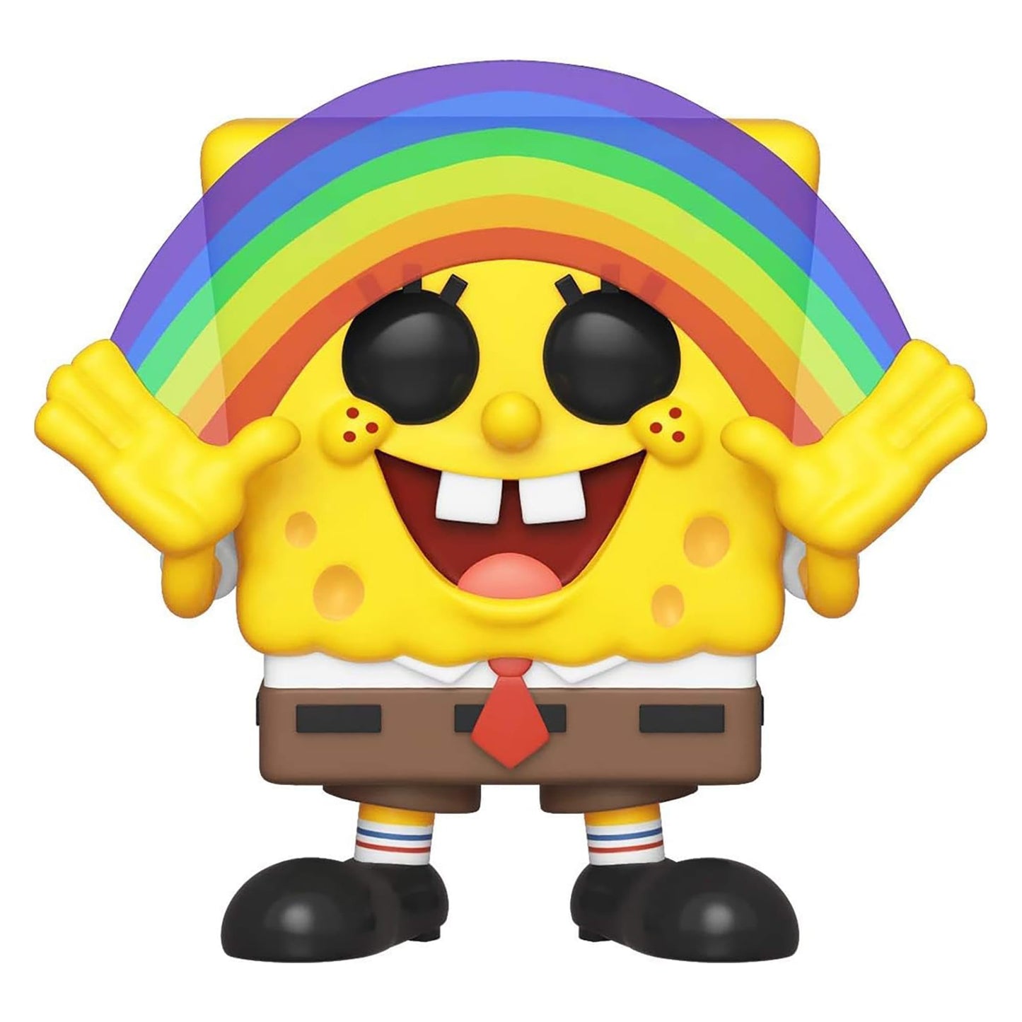 Funko Pop! Animation: Spongebob Rainbow – Collectible 3.75-Inch SpongeBob Figure | Funko