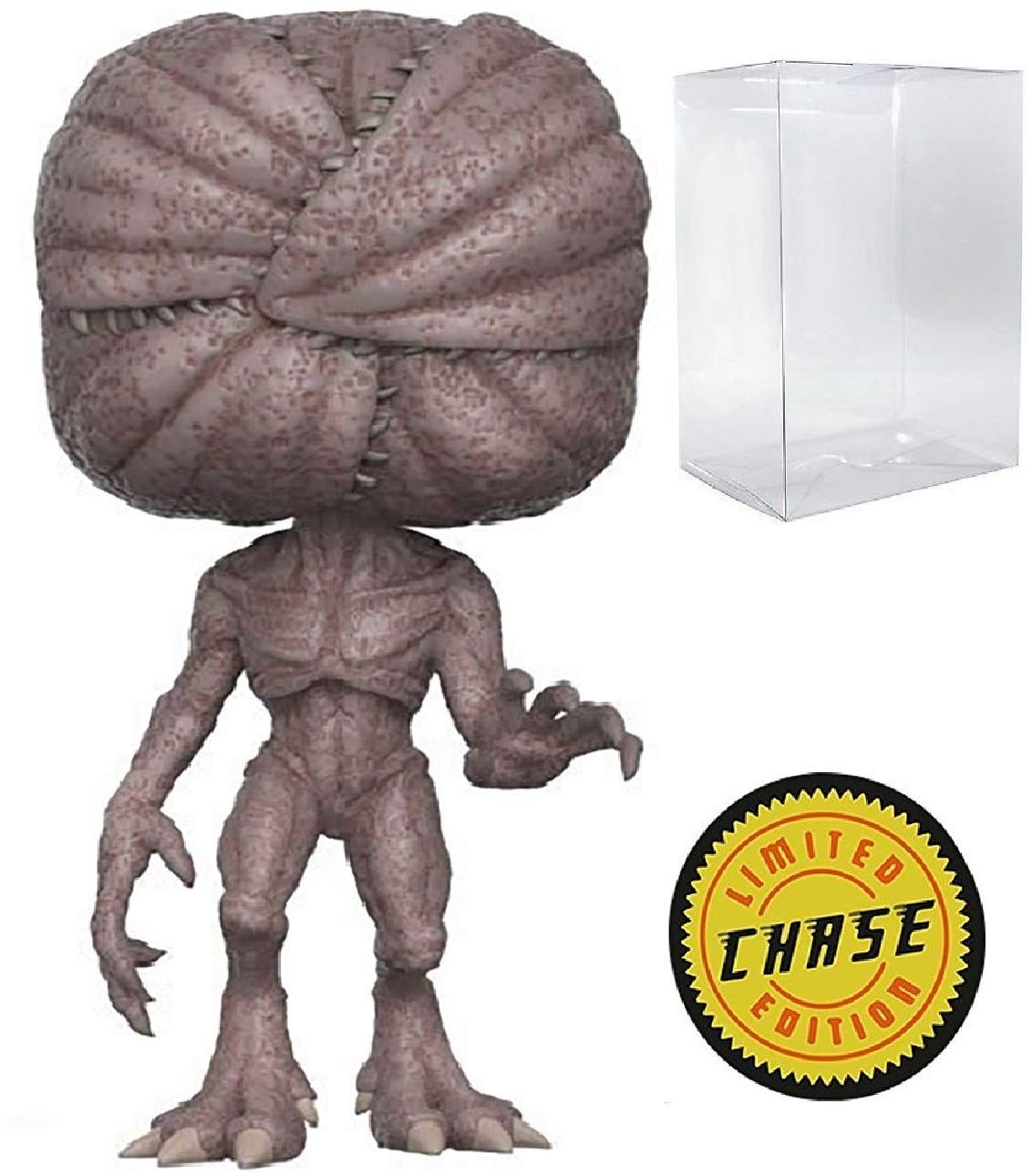 Funko POP Stranger Things Demogorgon Chase – 3.75-Inch Vinyl Figure + Box Protector Bundle