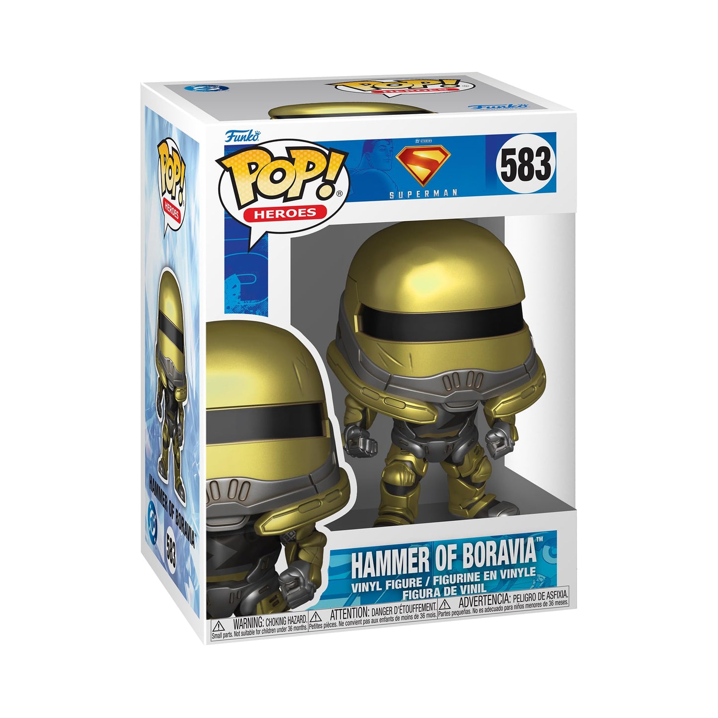 Funko Pop! Heroes: Superman 2025 – Hammer of Boravia | DC Ultraman Chase 1/6 | Collectible Vinyl Figure