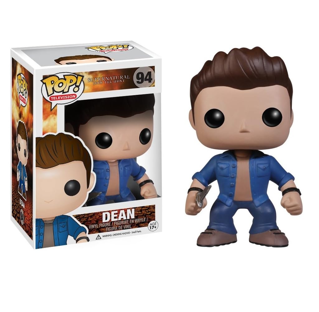 Funko POP Television: Supernatural Dean Action Figure, Blue – 3.75-Inch Collectible