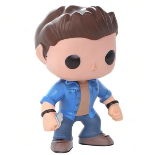 Funko POP Television: Supernatural Dean Action Figure, Blue – 3.75-Inch Collectible