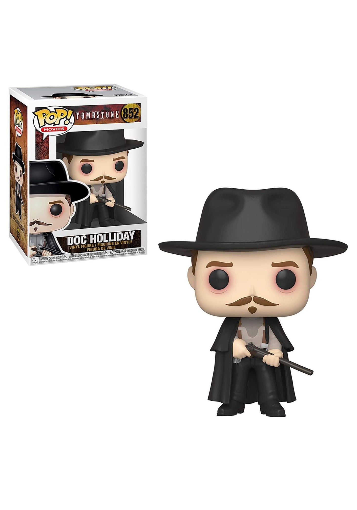 Funko Pop! Movies Tombstone Doc Holiday Vinyl Figure 3.75 Inch Collectible