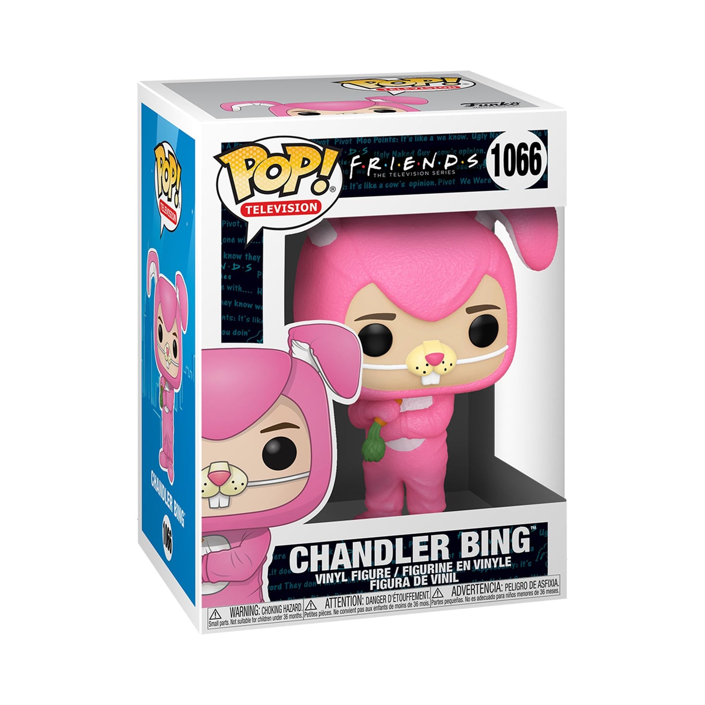Funko POP! TV: Friends Chandler as Bunny – Multicolor Figure