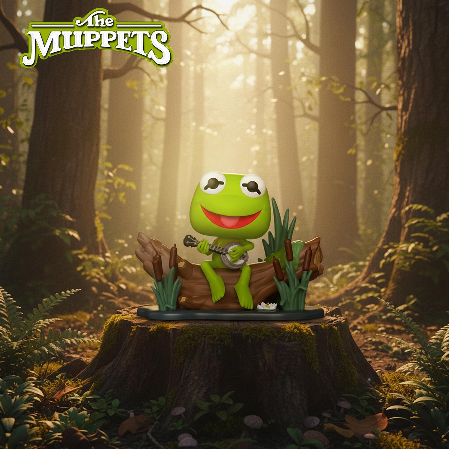 Funko Pop! TV The Muppets – Kermit with Banjo Vinyl Figure | Official Collectible