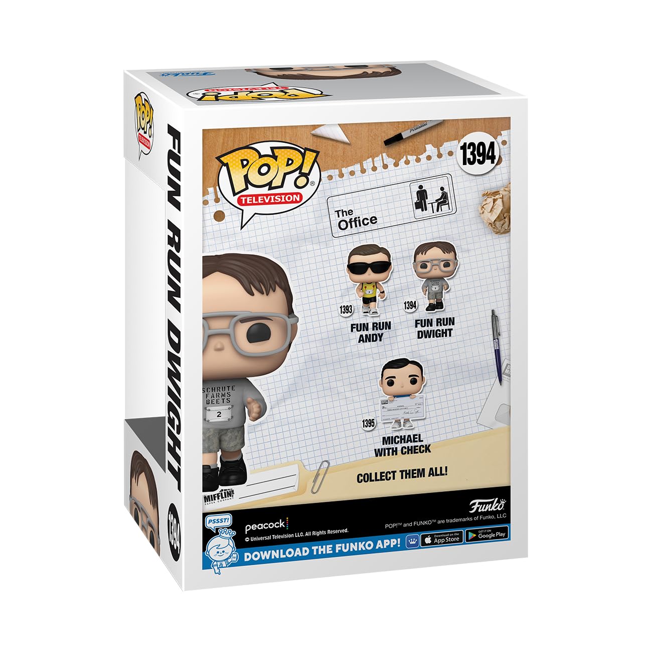 Funko POP! TV: The Office - Dwight Schrute Fun Run Vinyl Figure