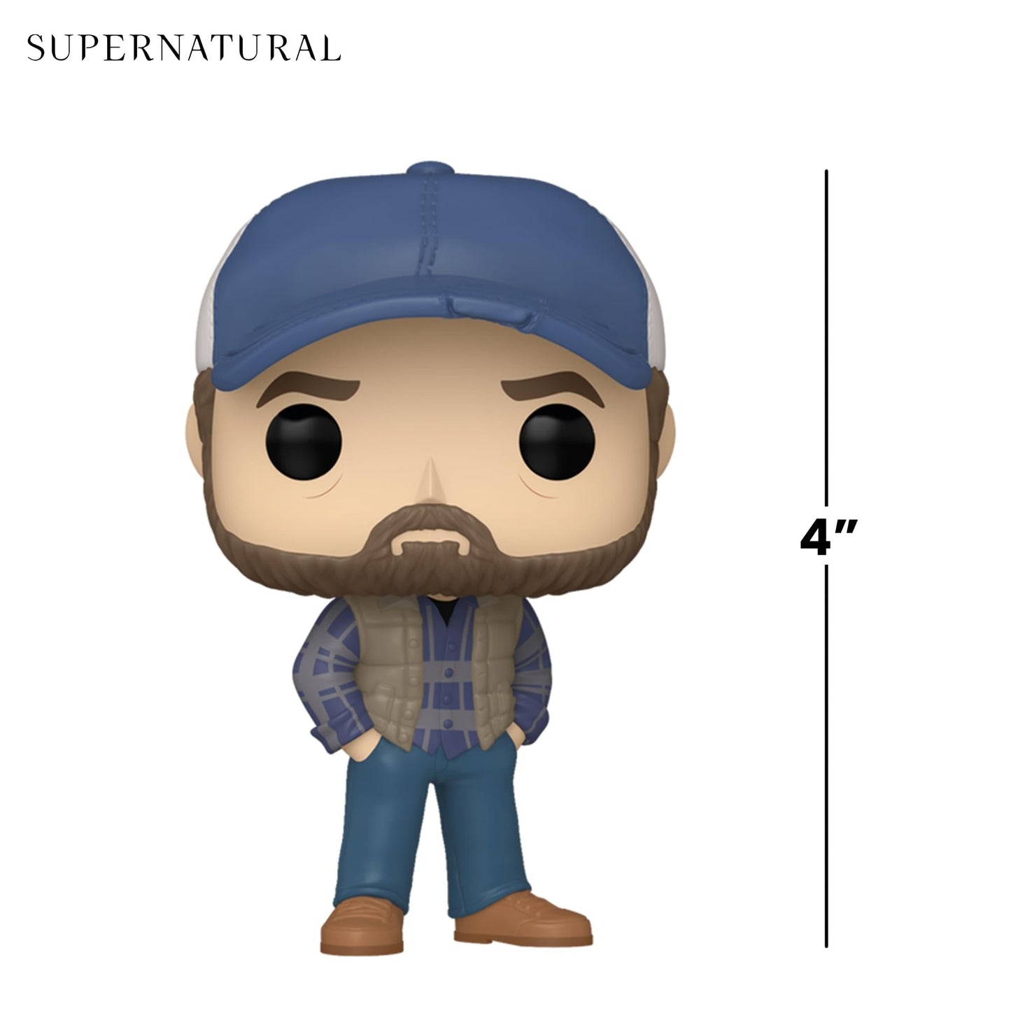 Funko Pop! TV: Supernatural Bobby Singer – Collectible Vinyl Figure | Official Merchandise