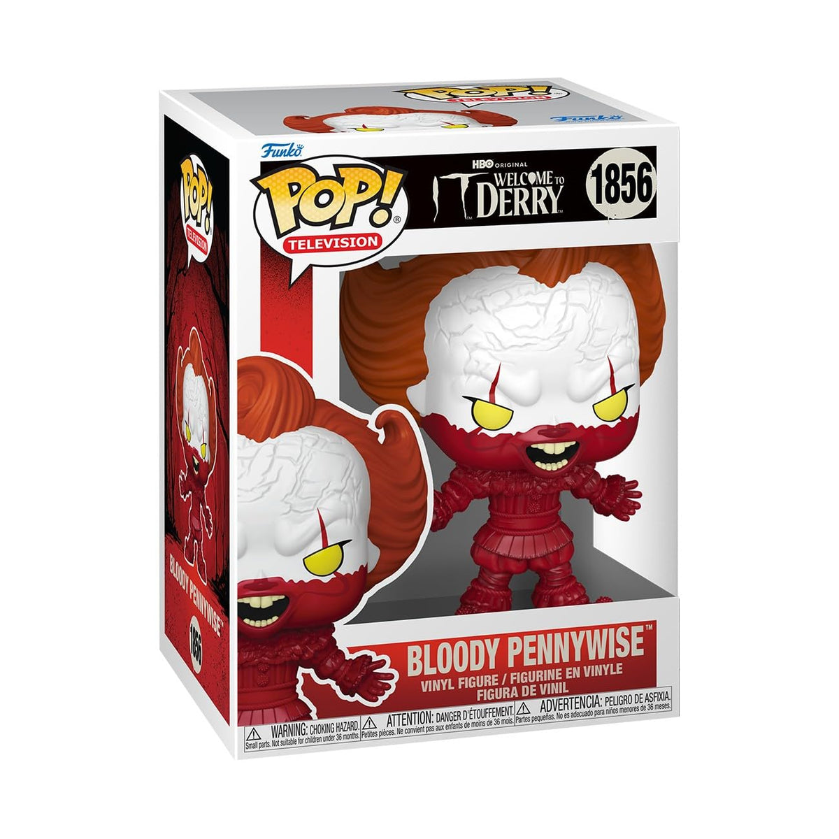Funko Pop! TV: Welcome to Derry Bloody Pennywise Figure – Collectible Vinyl