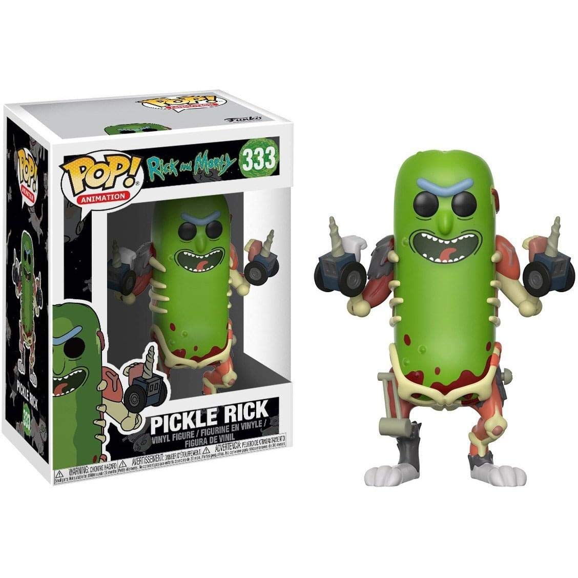 Funko POP! Animation: Pickle Rick – Rick and Morty Collectible Vinyl Figure | Official Merchandise