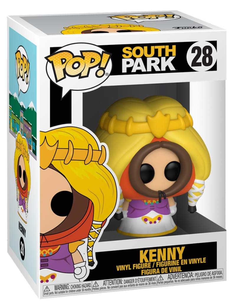 Funko Pop! Animation: South Park Princess Kenny – 3.75-Inch Collectible Figure
