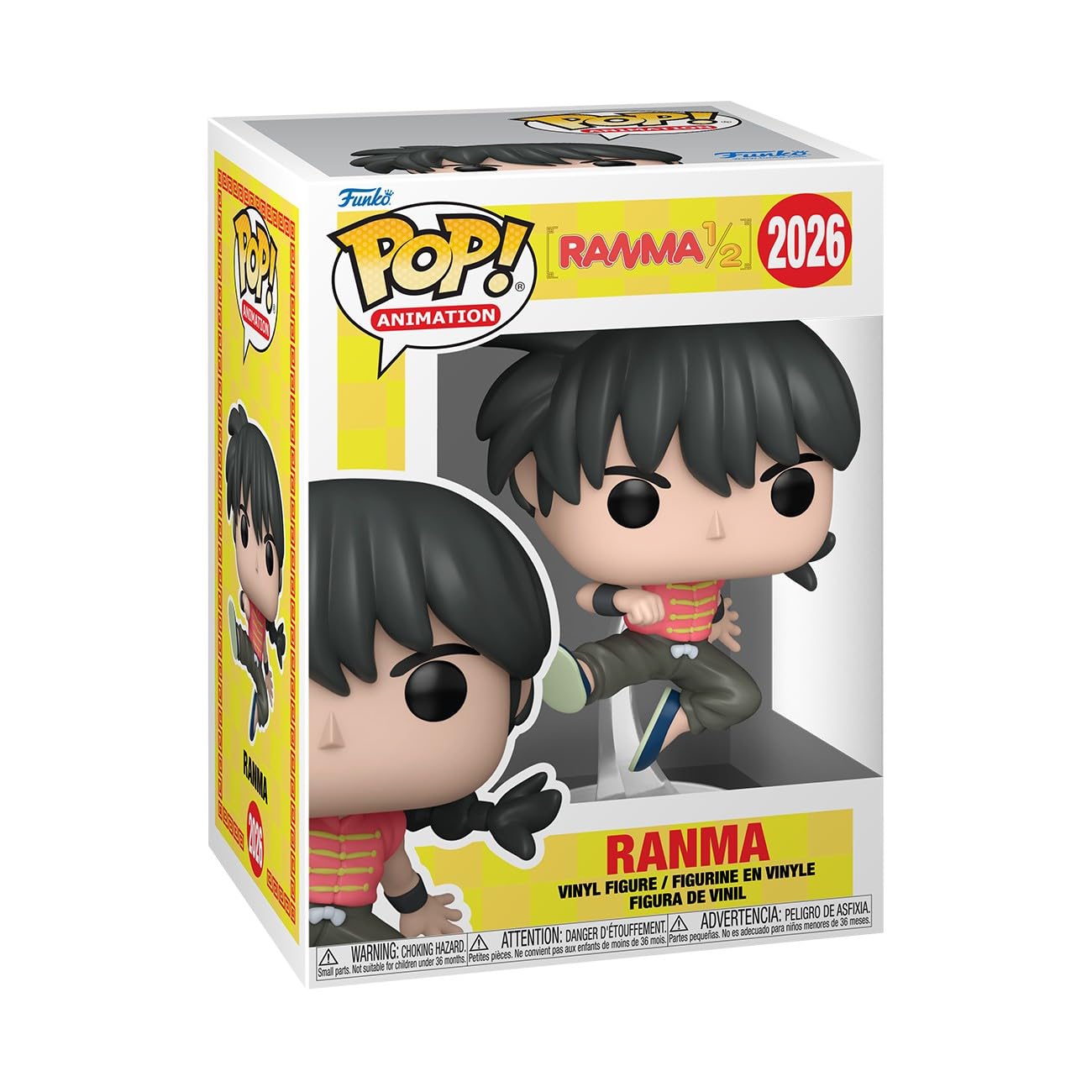 Funko Pop! Animation Ranma 1/6 Chase Variant – Rare Collectible Vinyl Figure