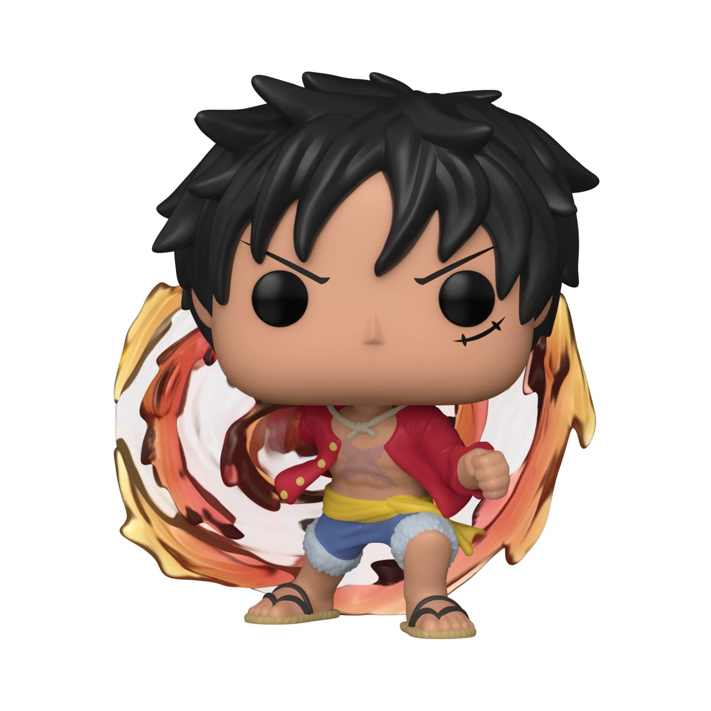 Funko Pop! Animation: One Piece Red Hawk Luffy Exclusive – Glow-in-the-Dark Vinyl Figure