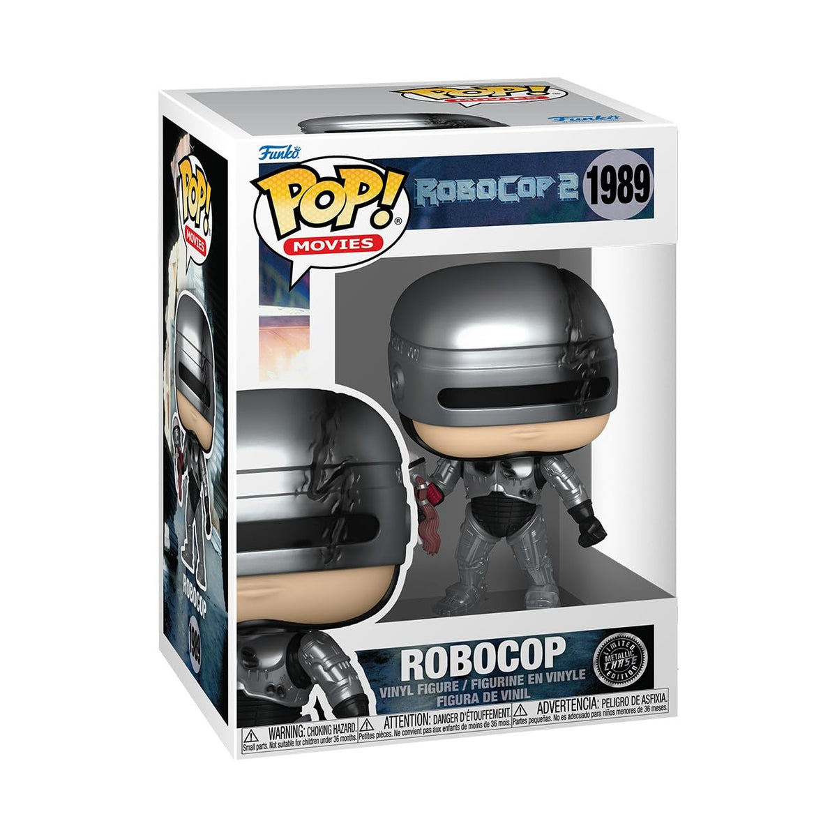 Funko Pop! Robocop Chase Variant – 1/6 Odds Collectible Vinyl Figure | Official Merchandise