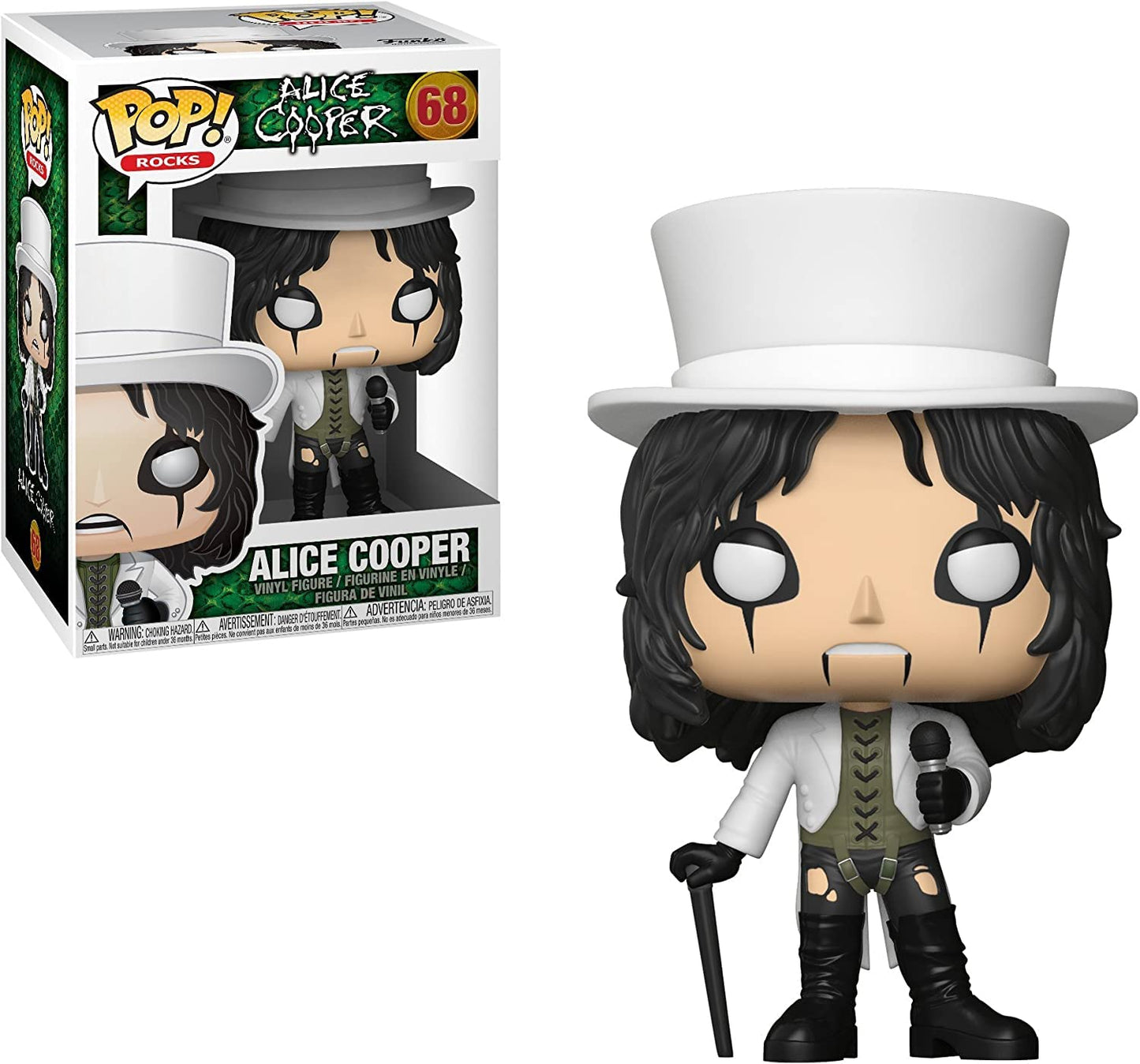 Funko POP!: Rocks Alice Cooper Collectible Figure – Multicolor