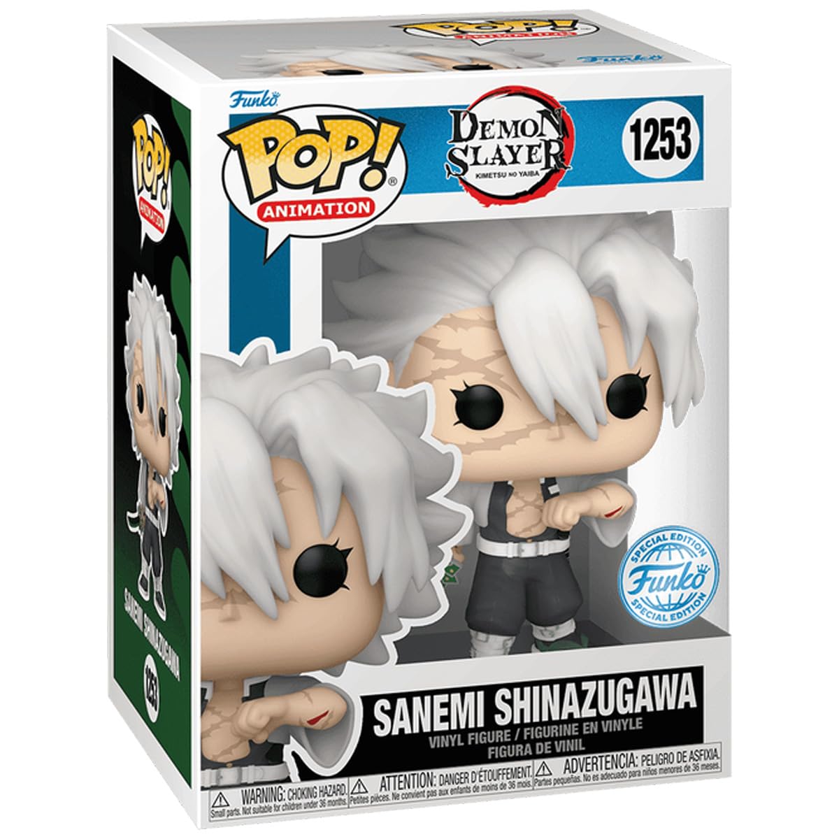 Funko Pop! 1253 Demon Slayer Sanemi Shinazugawa – Special Edition Collectible Figure