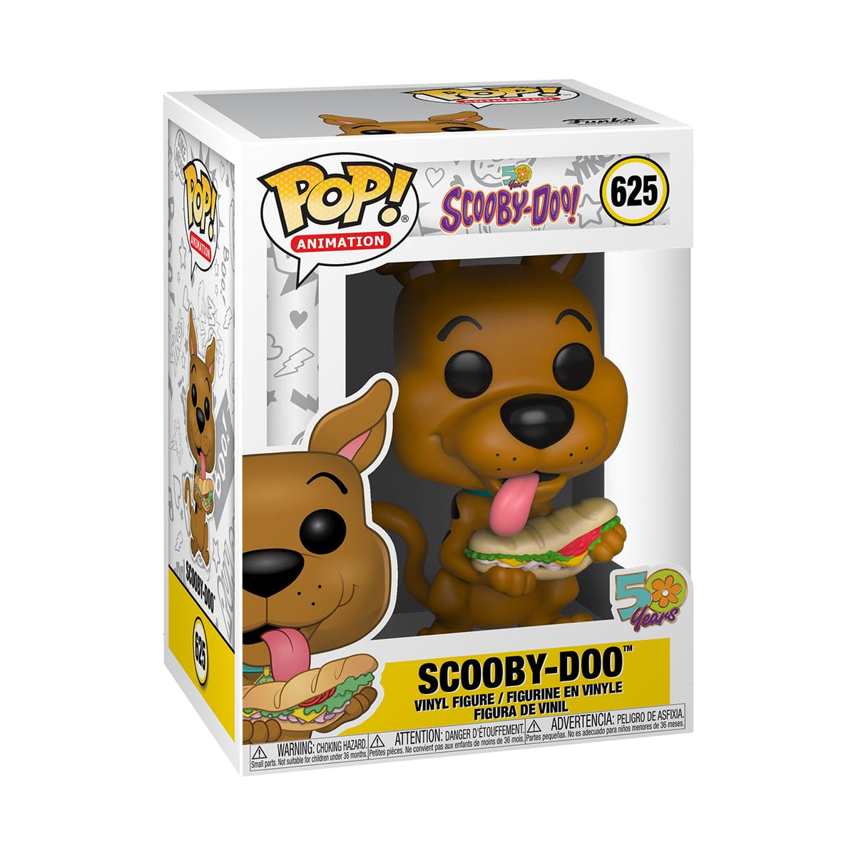 Funko Pop Animation: Scooby Doo with Sandwich – Collectible Vinyl Figure – Official Funko Merchandise