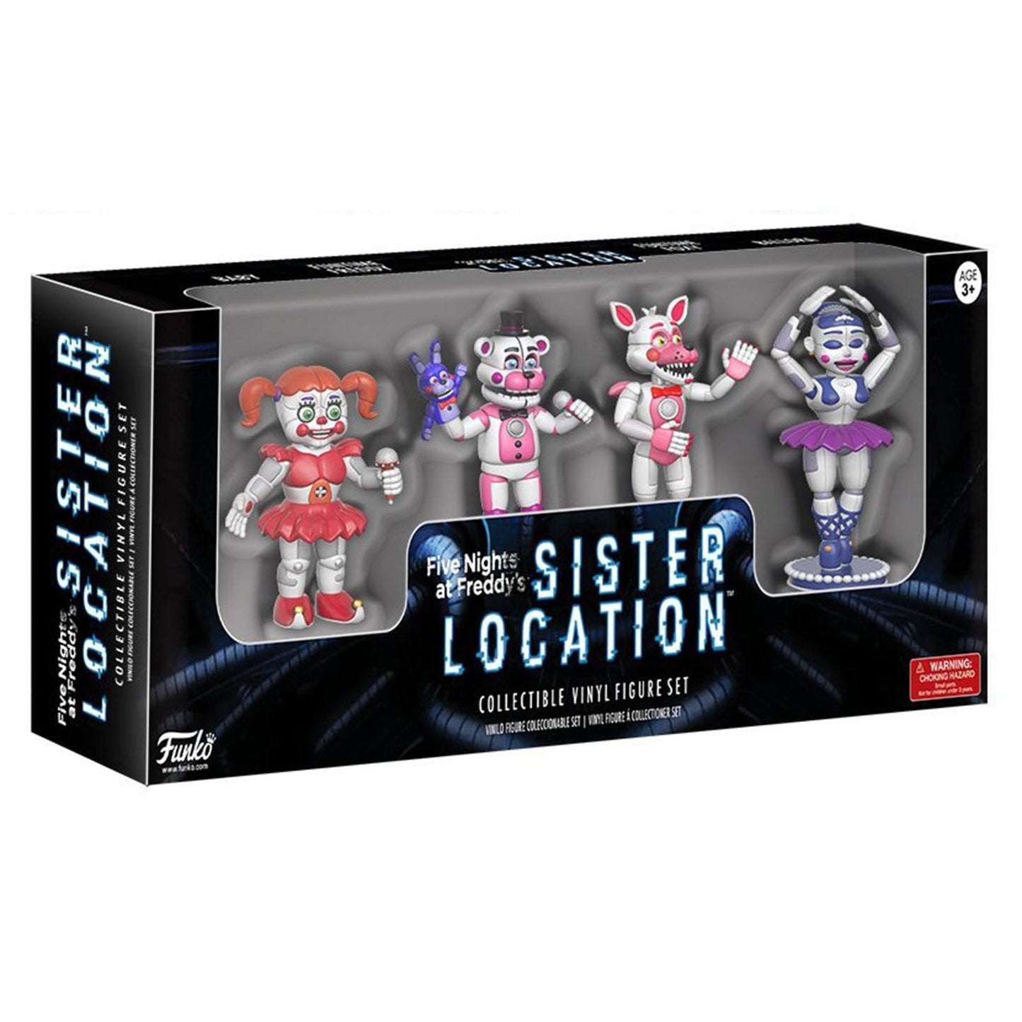 Funko 2-inch Five Nights at Freddy's Sister Location Set 1 – 4-Pack Action Figures