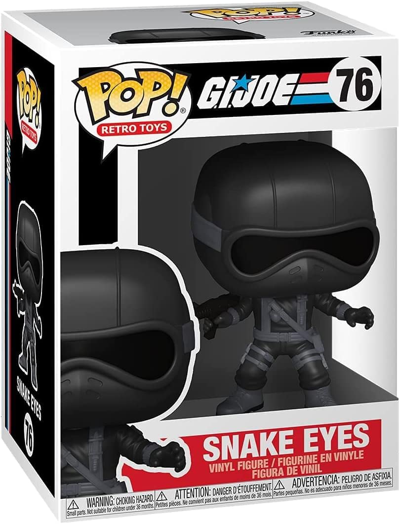 Funko Pop! Vinyl: G.I. Joe Snake Eyes – 3.75-Inch Collectible Figure