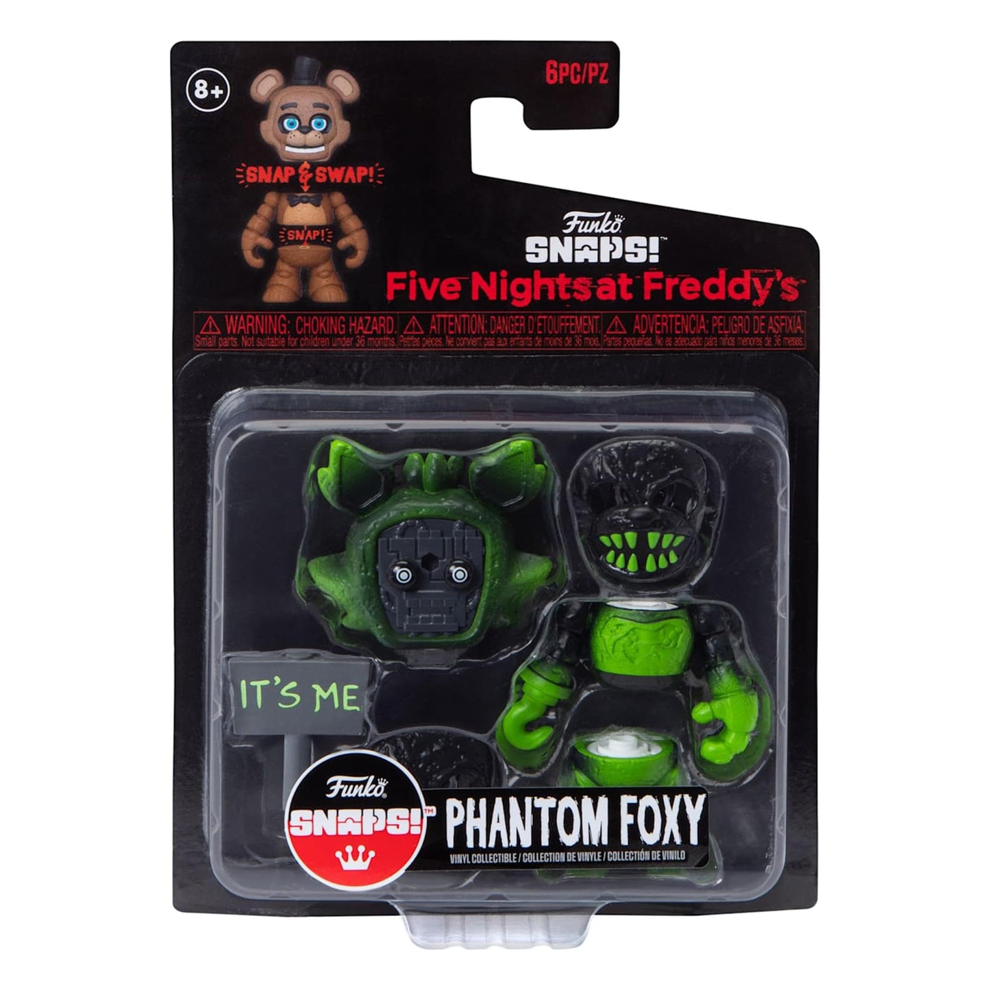 Funko Snaps! Phantom Foxy – 3.5-Inch Vinyl Collectible, Five Nights at Freddy’s
