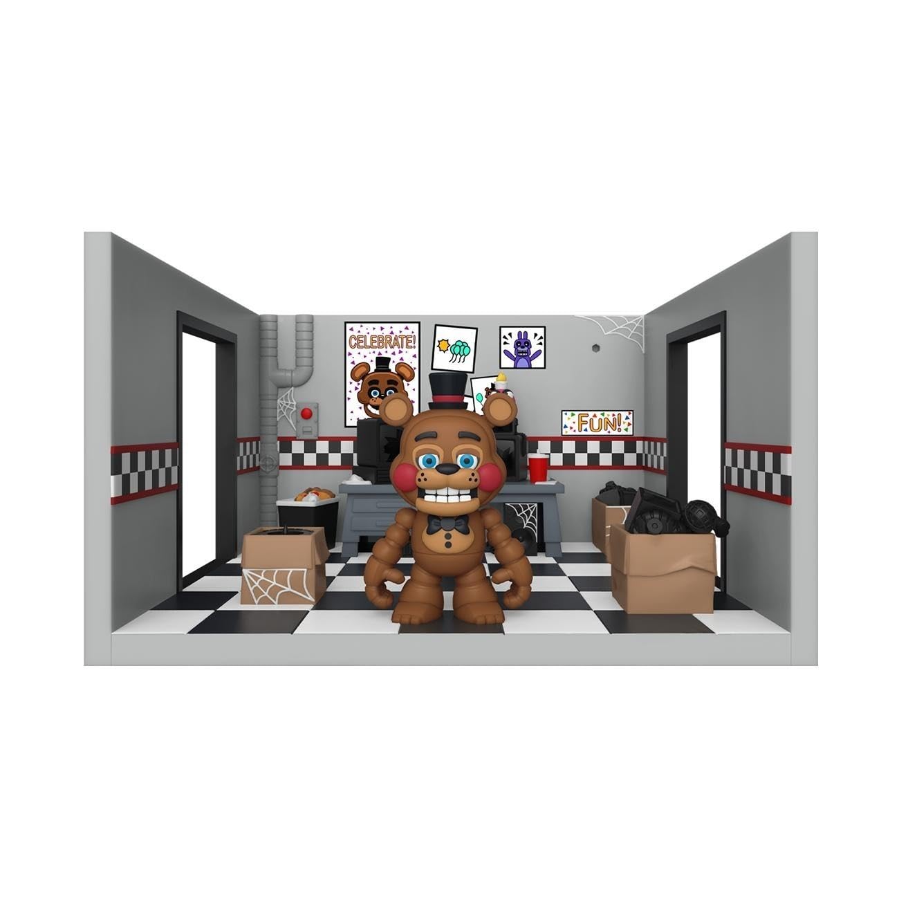 Funko Snaps!: Five Nights at Freddy's Toy Freddy with Storage Room | Collectible Playset