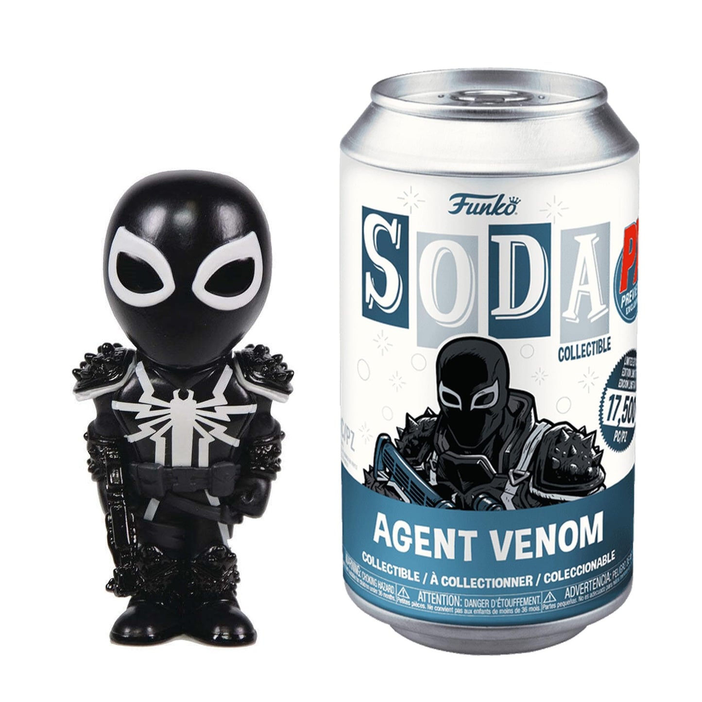 Funko SODA Agent Venom with Chase PX Vinyl Figure – Previews Exclusive 2023