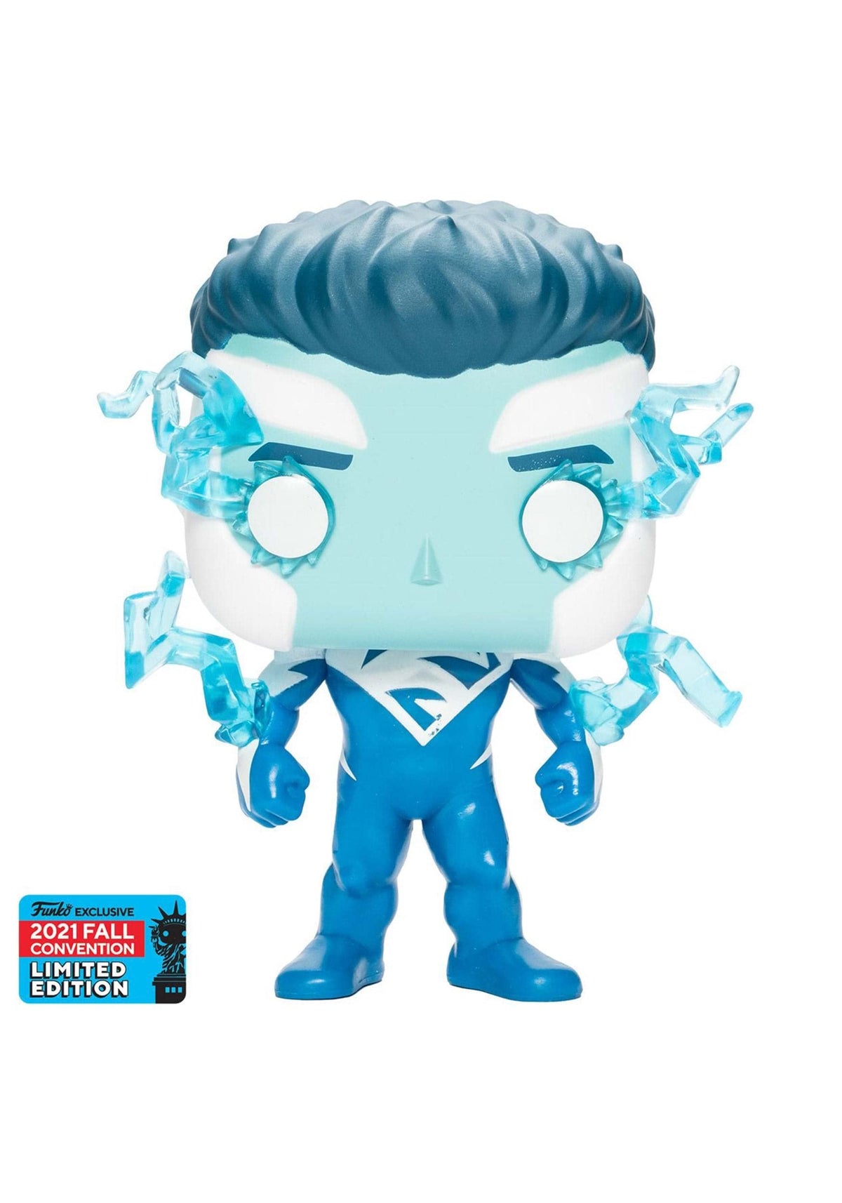 Funko Superman Blue Pop! Vinyl Figure – NYCC 2021 Exclusive | 4-Inch DC Collectible