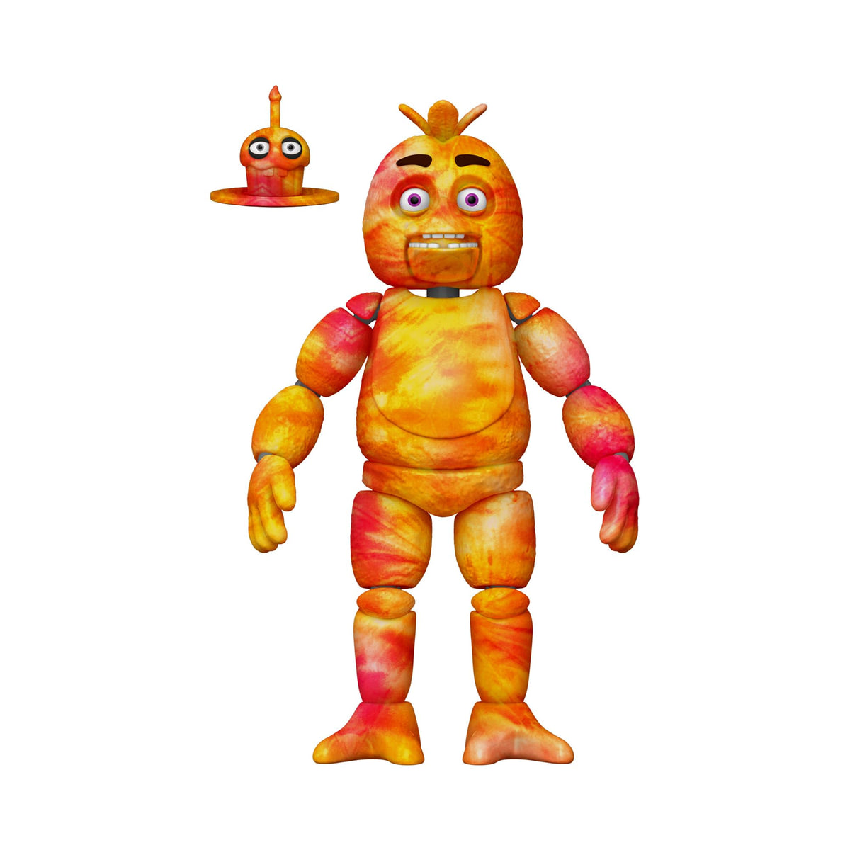 Funko Pop! Five Nights at Freddy’s Tie-Dye Chica Action Figure – 5-Inch Vinyl Collectible
