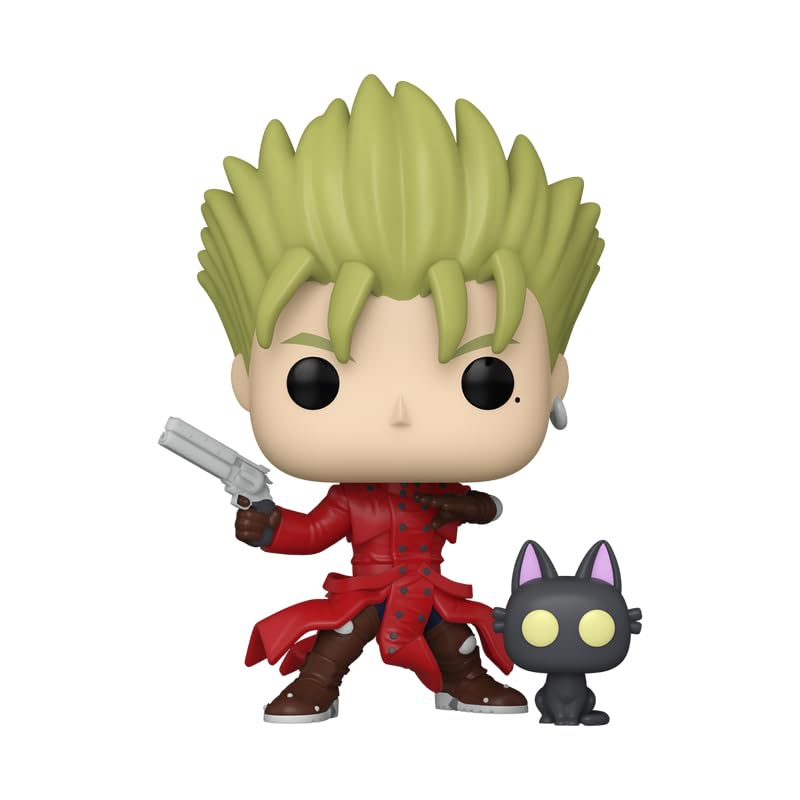 Funko Pop! Animation: VASH The Stampede with Kuroneko – Trigun Exclusive Vinyl Figure