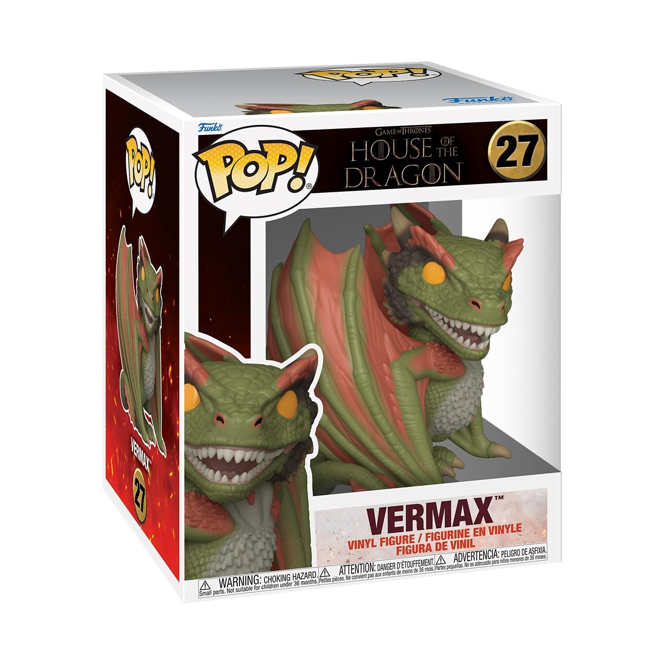 Funko Pop Vermax – House of the Dragon Vinyl Figure | Official Merchandise