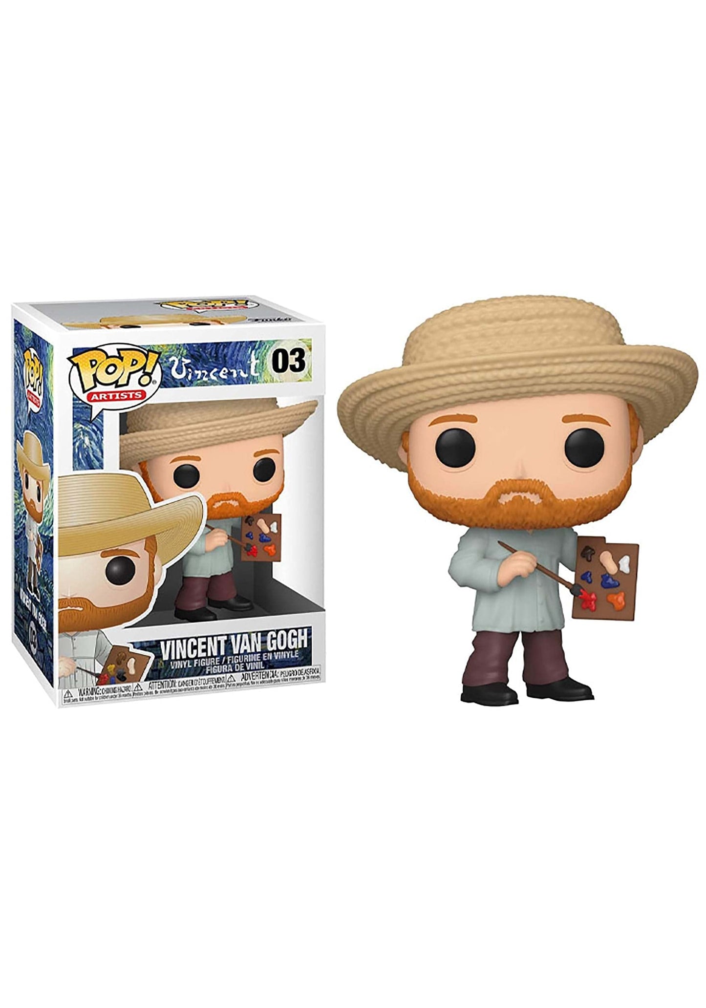 Funko Pop! Artists: Vincent Van Gogh – Collectible Vinyl Figure by Funko