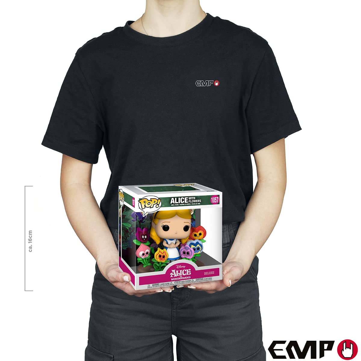 Funko POP Deluxe: Alice in Wonderland 70th – Alice with Flowers, Multicolor