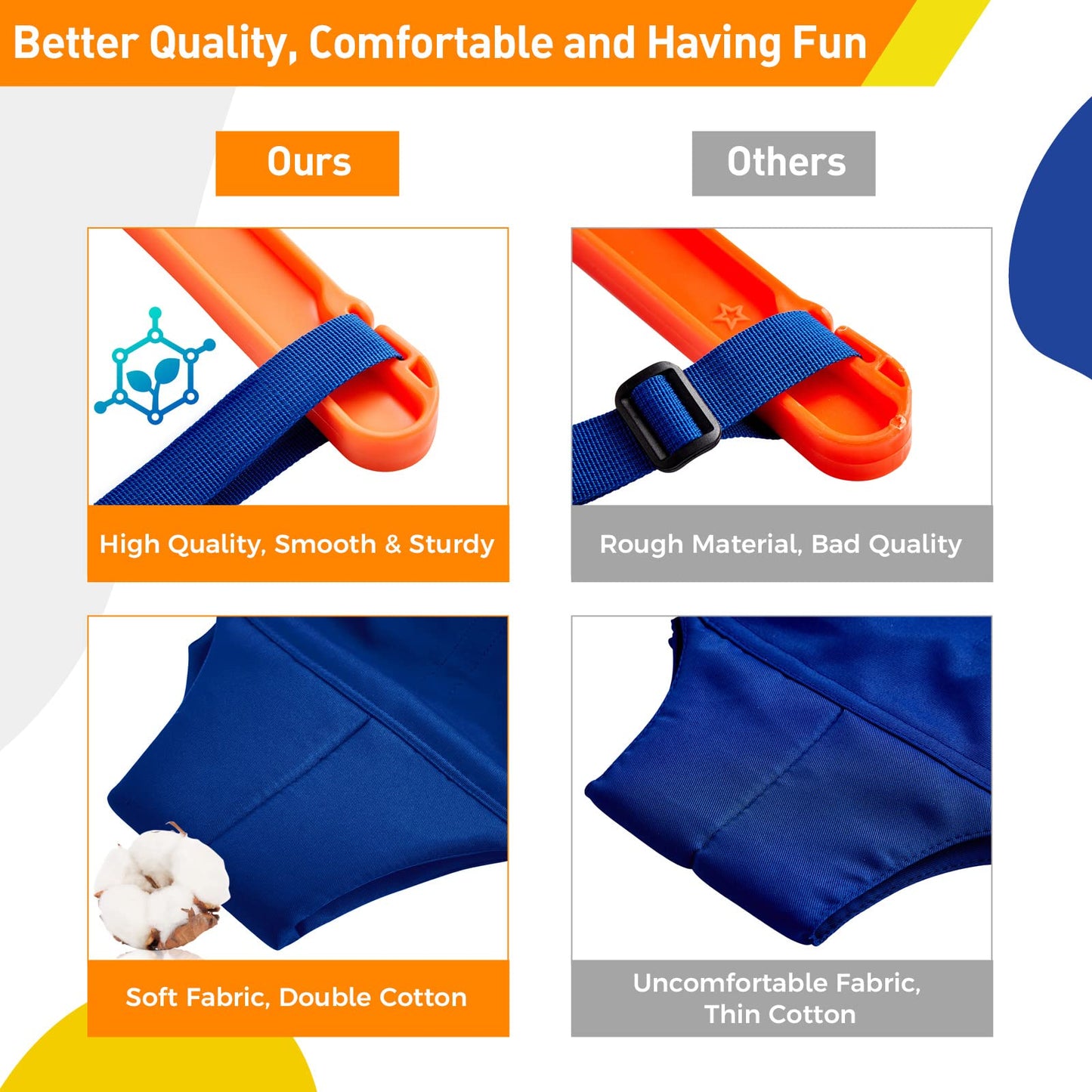 FUNLIO 2-in-1 Swing Set & Baby Jumper — Foldable Indoor/Outdoor Stand