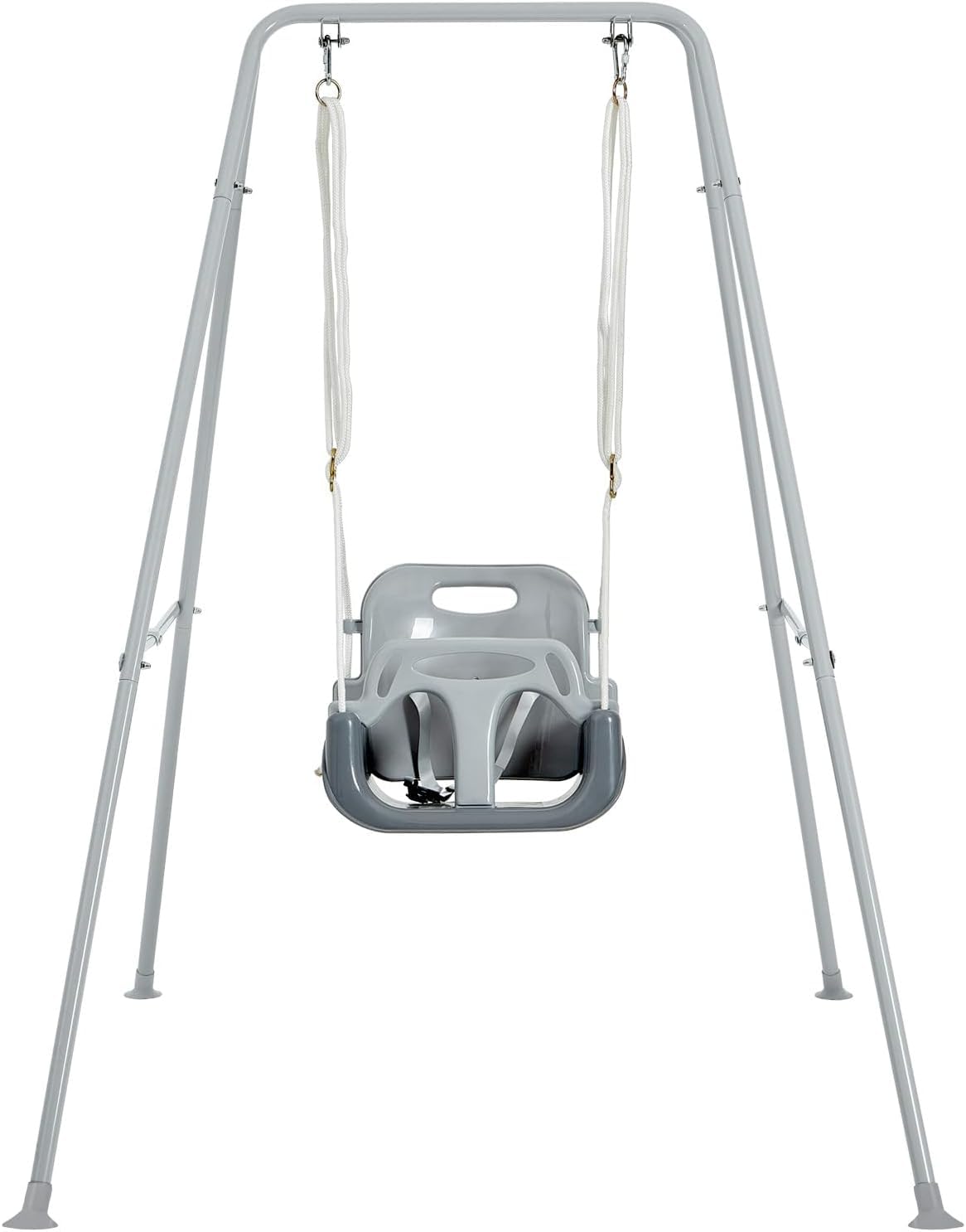 FUNLIO Toddler Swing with Foldable Metal Stand – 3-in-1 Set for 1–10 Years (Indoor/Outdoor)