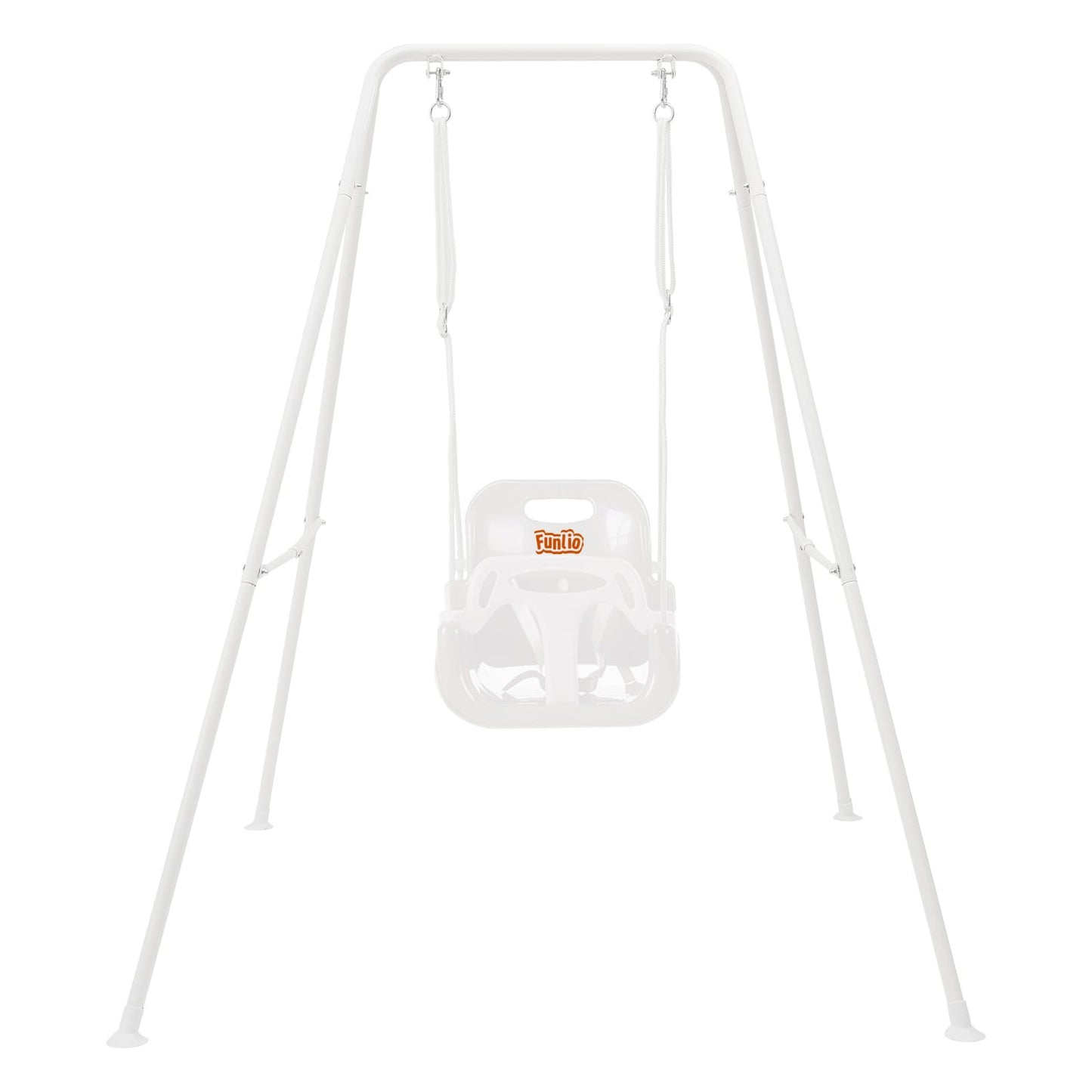 FUNLIO Toddler Swing with Foldable Stand – 3-in-1 Swing Set for Ages 1–10 | Easy Setup