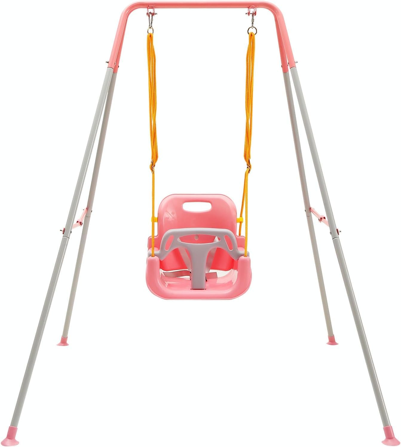 FUNLIO Toddler Swing with Foldable Stand – 3-in-1 Swing Set for Ages 1–10, Easy Assembly