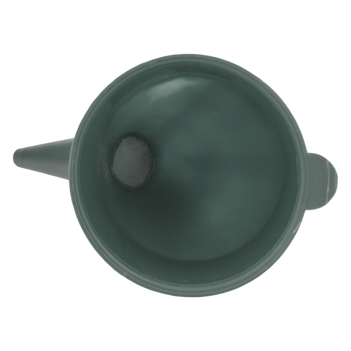 Angled Car Fuel Funnel with Filter, Gray
