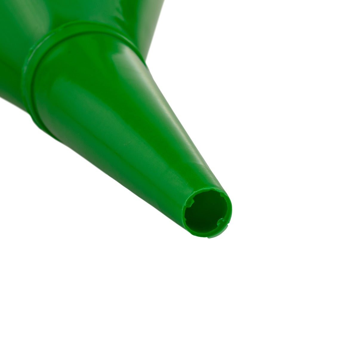 Angled Car Fuel Funnel with Filter, Green