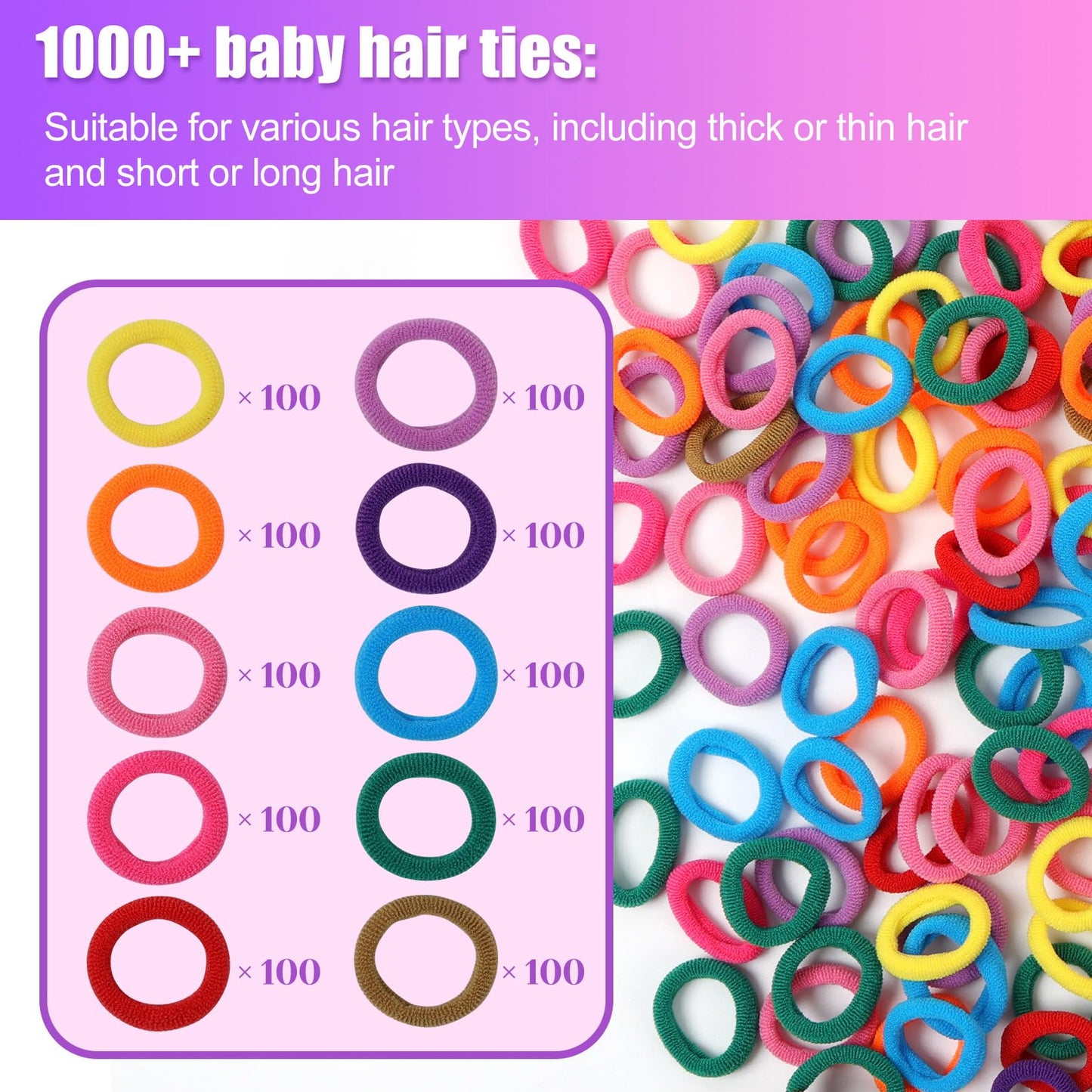 FUNiOi Kids Art & Craft Kit – Rubber Band Bracelets, 1000+ Colors, Organizer Case