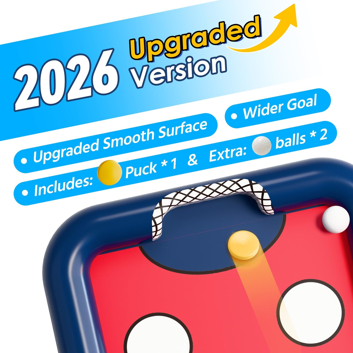 Funscape Kids Hockey Pool Table | Inflatable Water Toy for Pool & Outdoor Fun