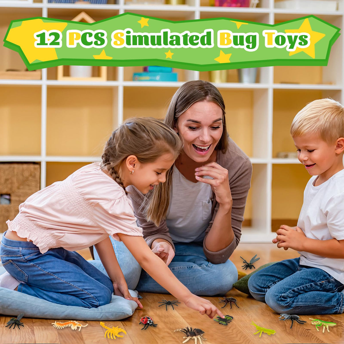 Funsland Bug Catcher Kit for Kids – 17-Piece Outdoor Explorer Set (Ages 3-8)