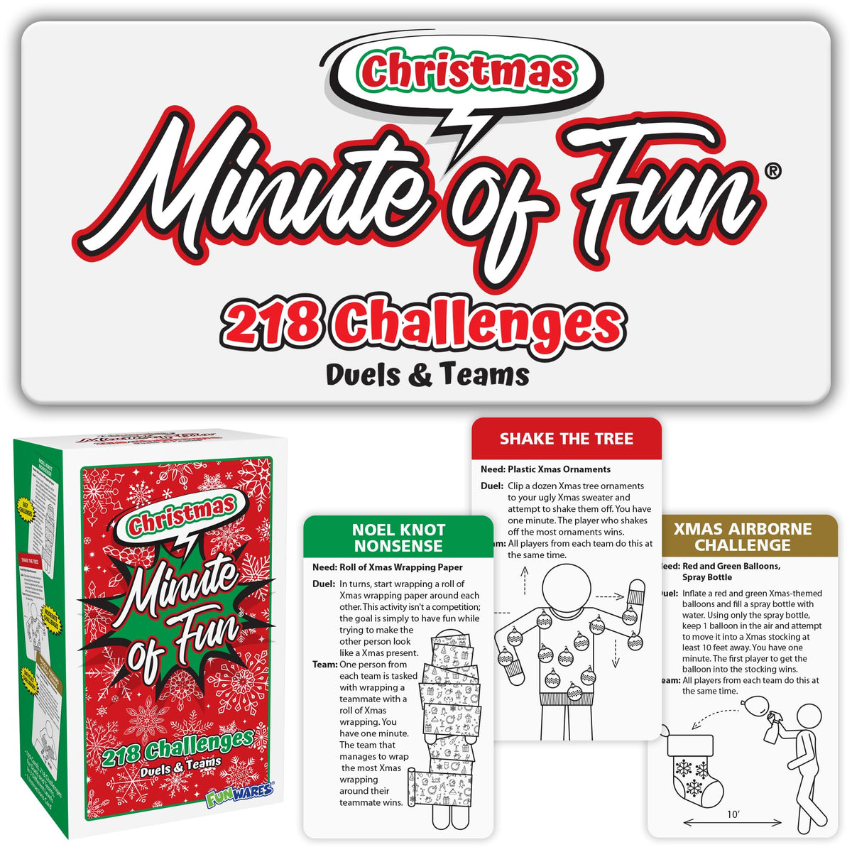 Funwares Christmas Special Edition: 218 Minutes of Fun Games for 2-12 Players