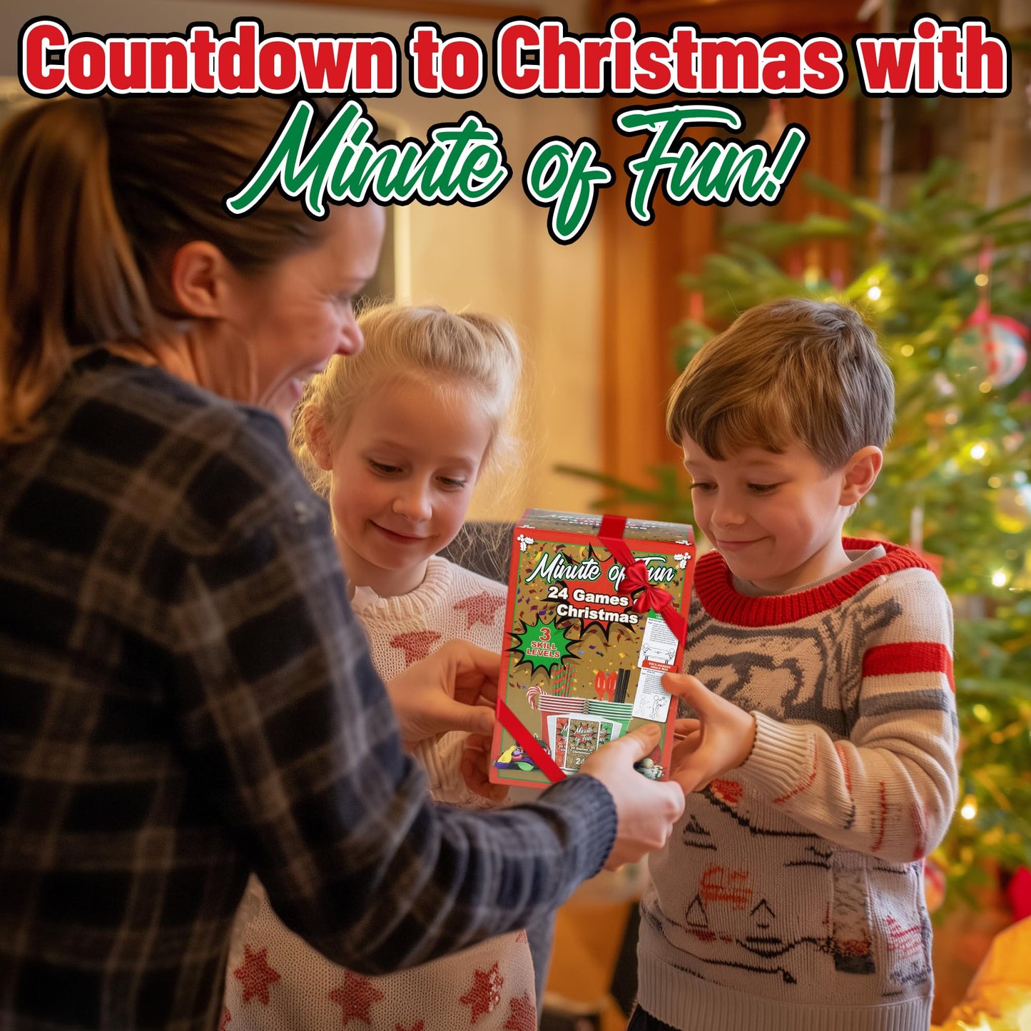Funwares 24 Days of Christmas Games – Complete Advent Calendar for Families