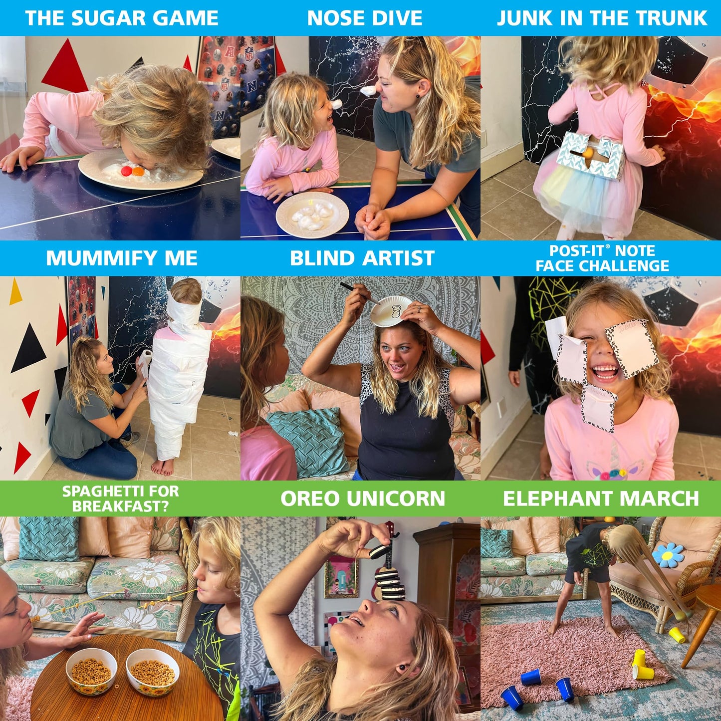 Funwares Home Edition – 218 Minute-to-Win-It Challenges for 2–12 Players