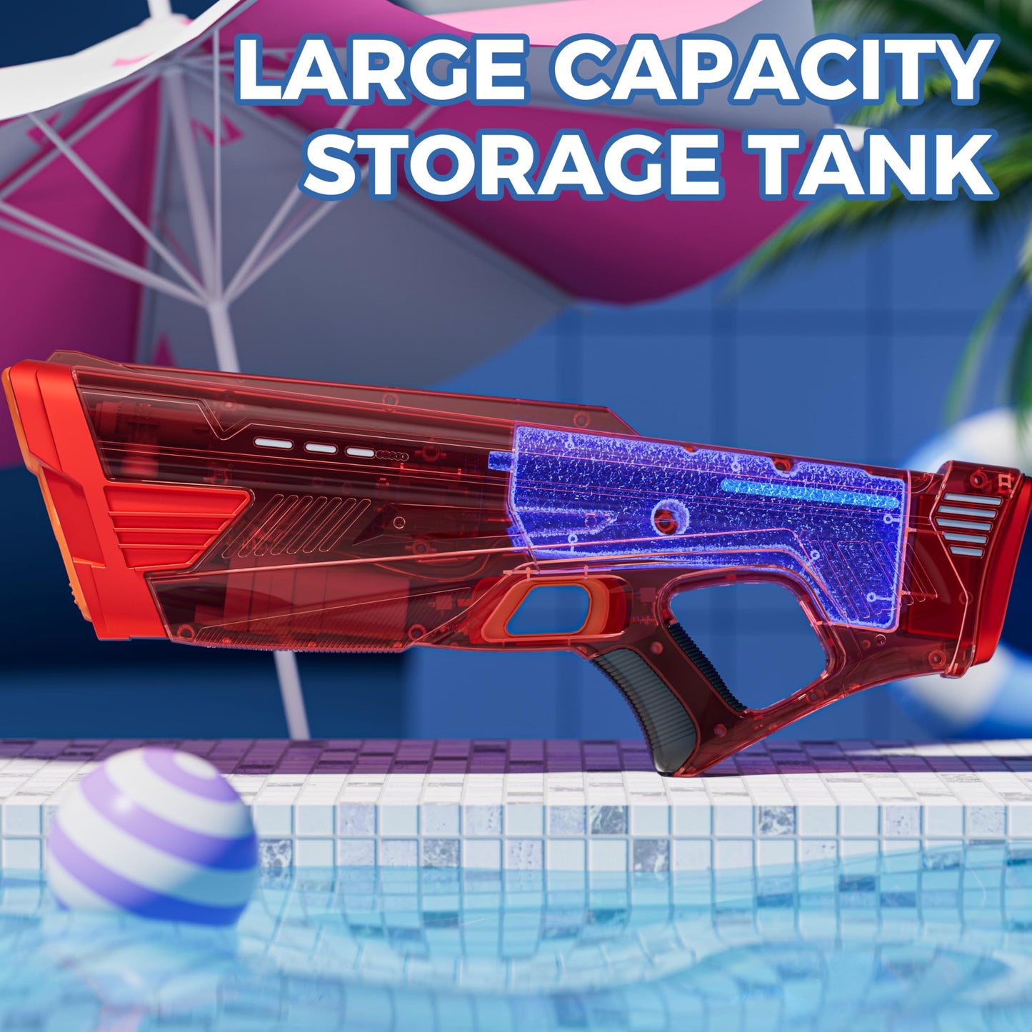 Funwee Electric Water Gun for Kids & Adults – Auto Water Blaster with Long Range