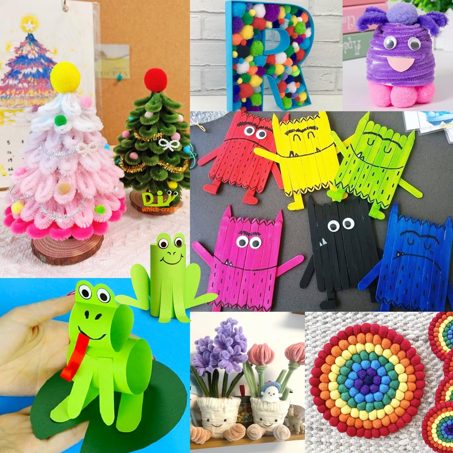 FUNZBO Kids Arts & Crafts Kit – Complete Craft Set