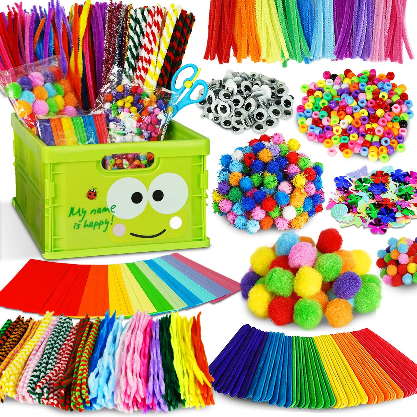 FUNZBO Kids Arts & Crafts Kit – Complete Craft Set