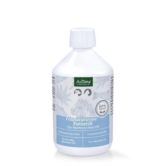 Fur Harmony Feed Oil 500ml - Supports Skin & Coat