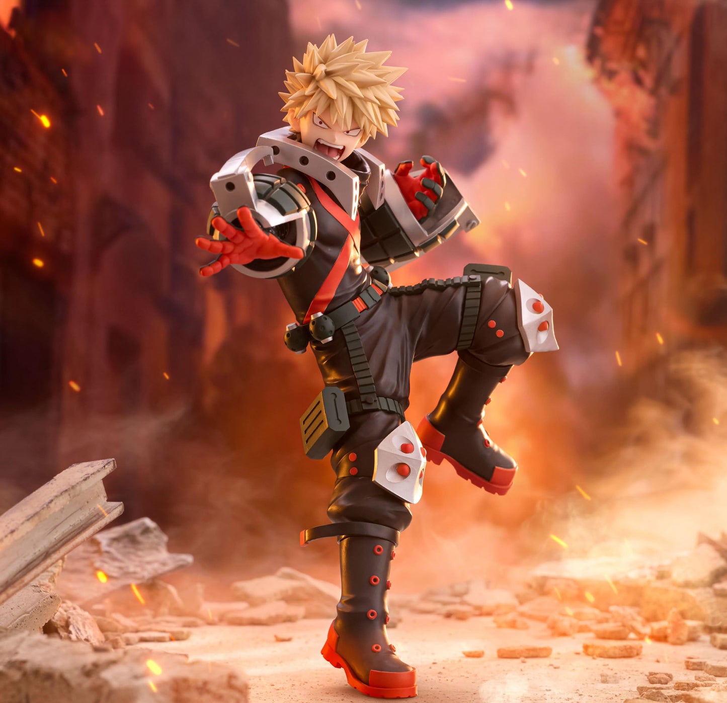 FuRyu My Hero Academia Katsuki Bakugo Figure - You're Next Trio Try-It (Official Licensed)
