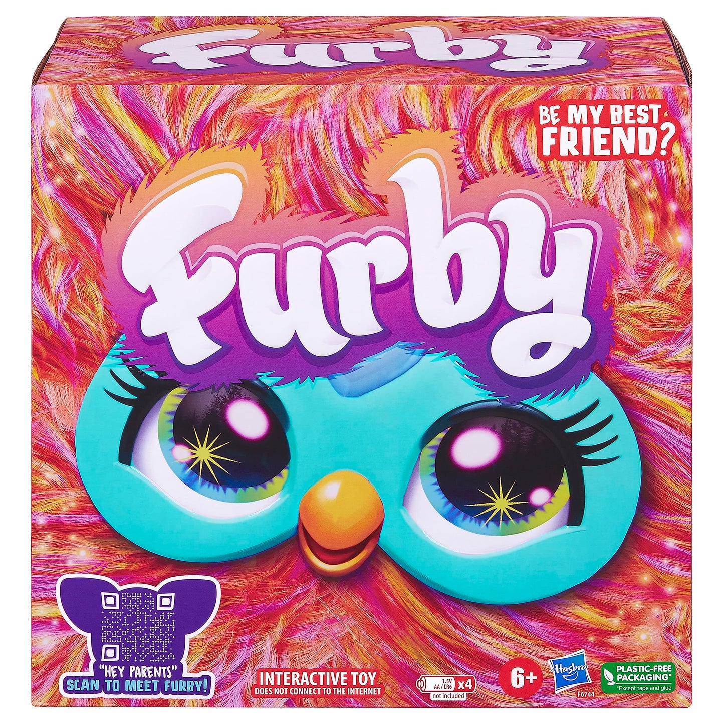 Furby Coral: Interactive Plush Toy with 15 Fashion Accessories & 600+ Responses