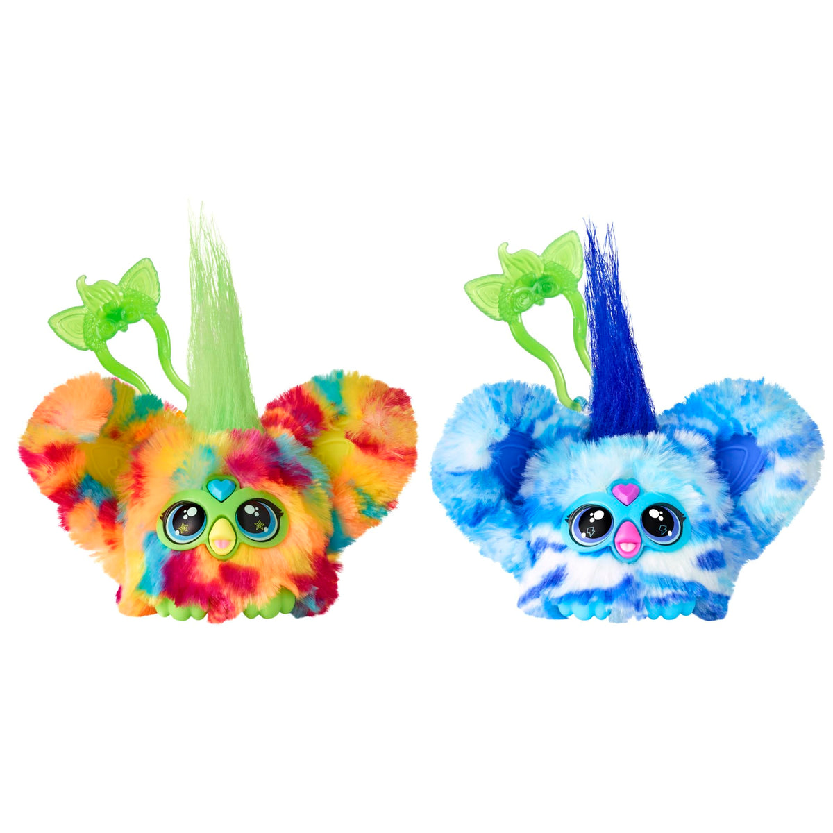 Furby Furblets 2-Pack Pix-Elle & Ooh-Koo – 45+ Sounds Each, Mini Talking Plush Toys | Ages 6+ | Amazon Exclusive
